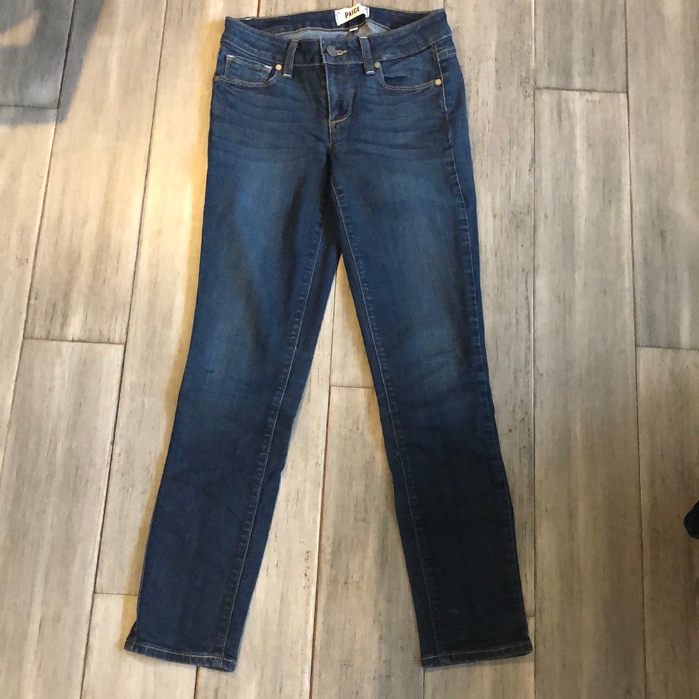 Paige jeans size 25 skinny/ ankle
